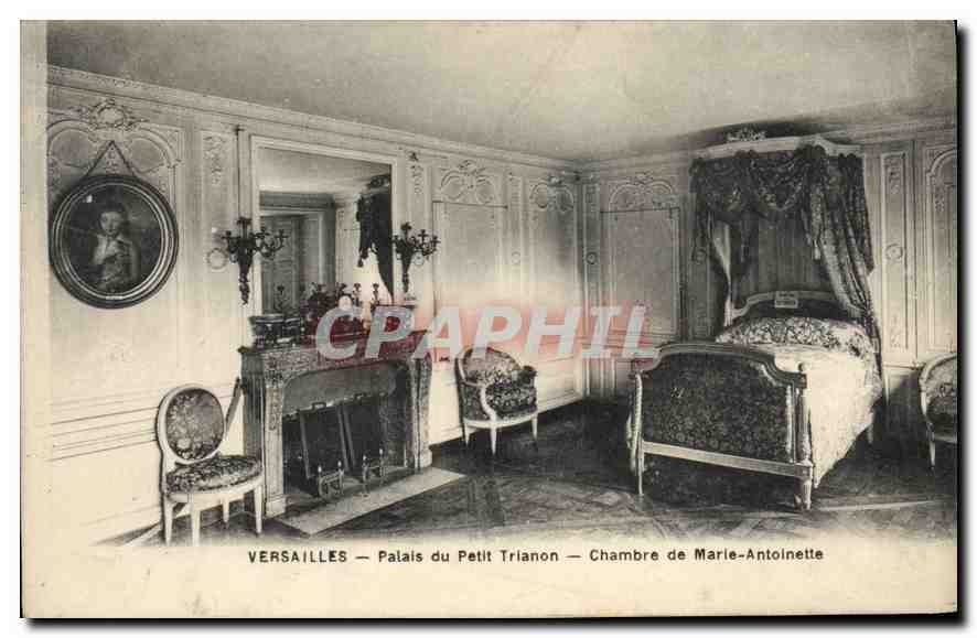 CPA Versailles Palais du Petit Trianon Chambre de Marie Antoinette