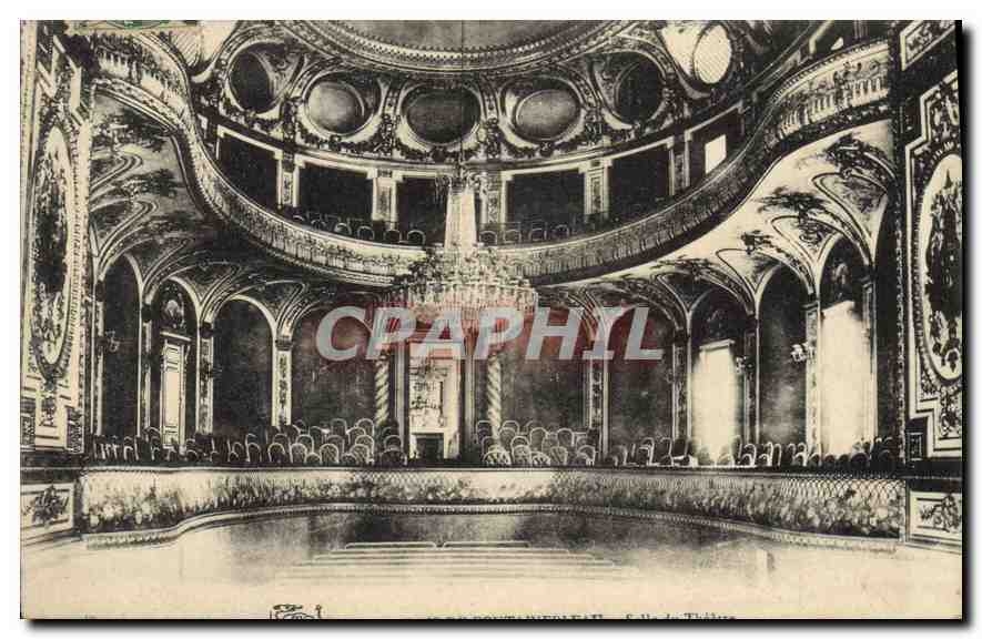 CPA Fontainebleau Salle du theatre