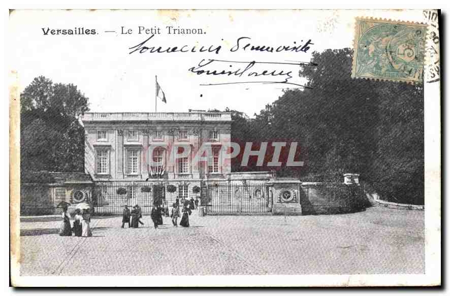 CPA Versailles Le Petit Trianon