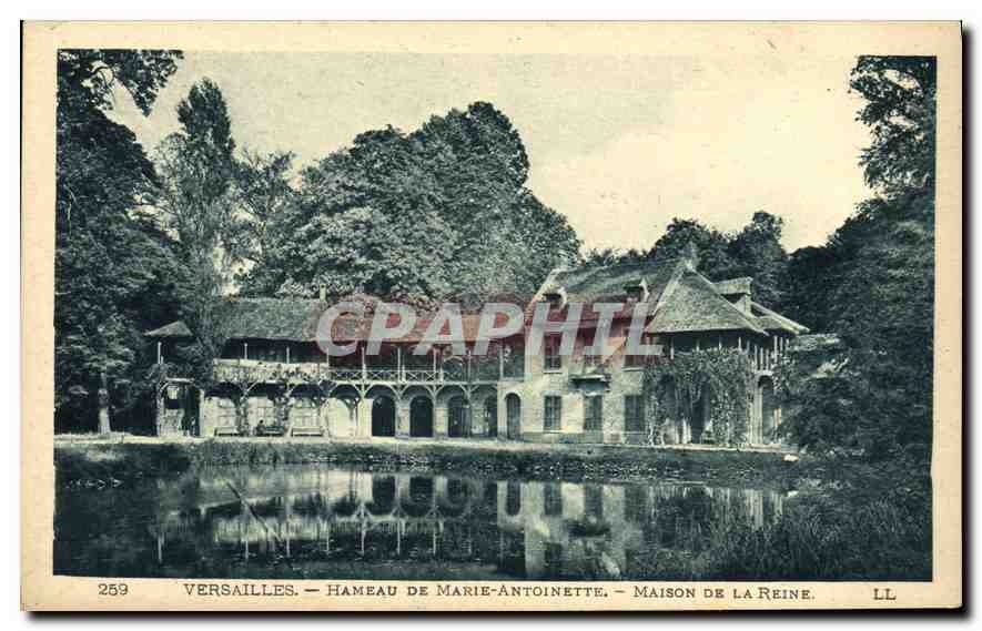 CPA Versailles Hameau de Marie Antoinette Maison de la Reine 