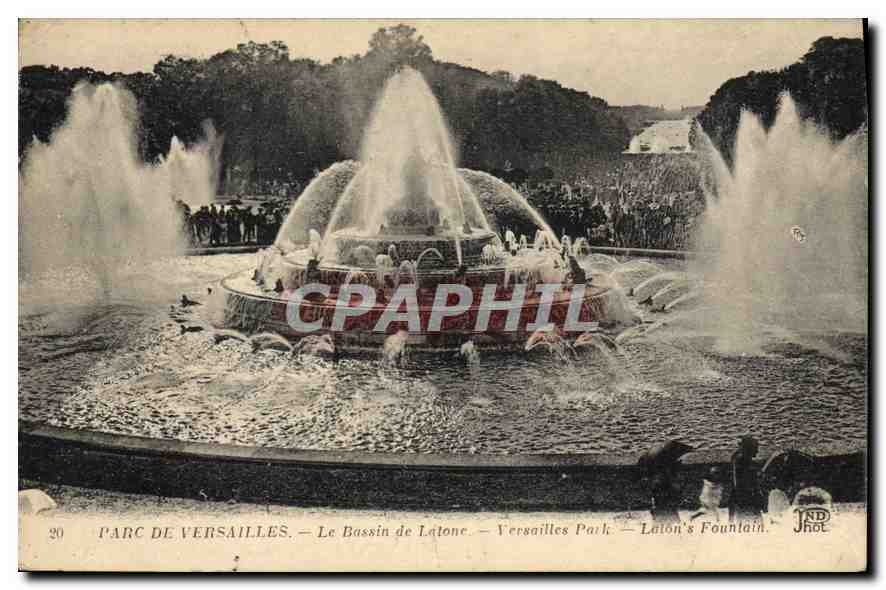 CPA Parc de Versailles Le Bassin de Latone 