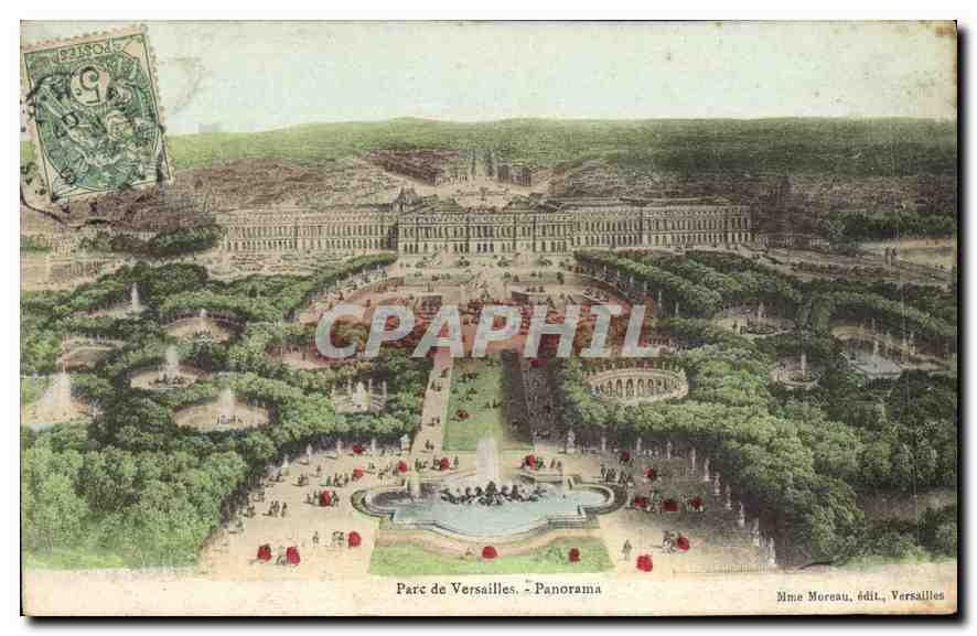 CPA Parc de Versailles Panorama 