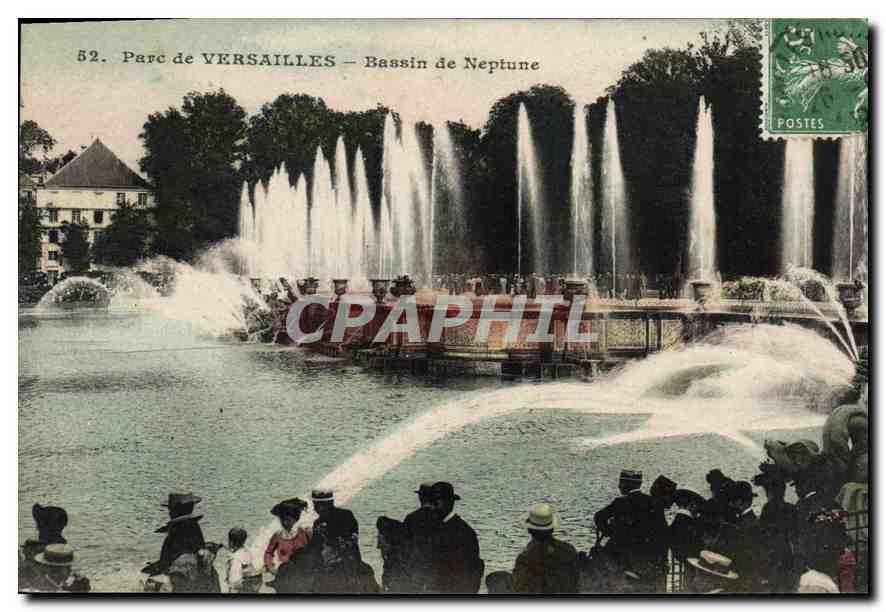 CPA Parc de Versailles Bassin de Neptune 