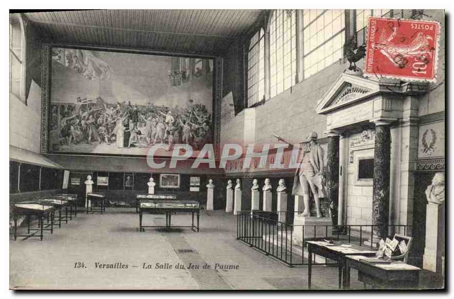 CPA Versailles La Salle du Jeu de Paume 