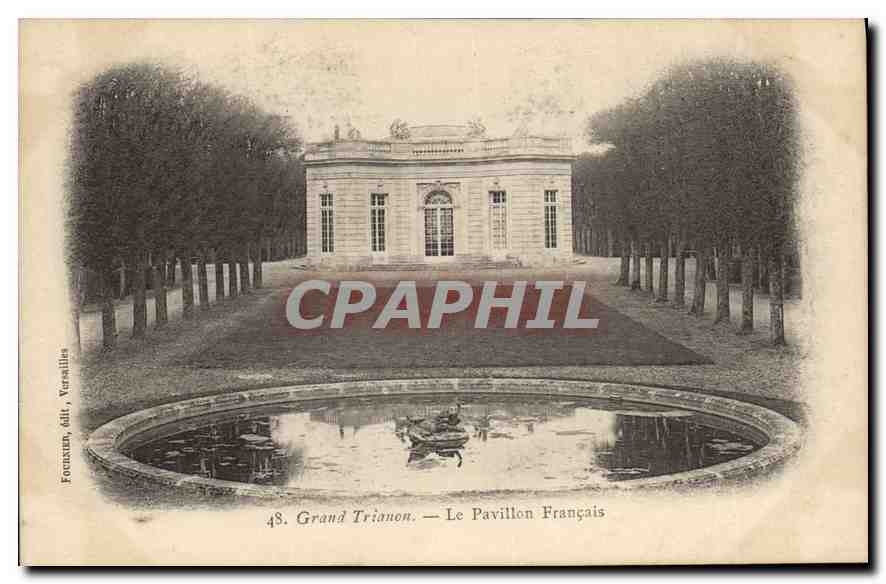 CPA Grand Trianon Le Pavillon Francais 