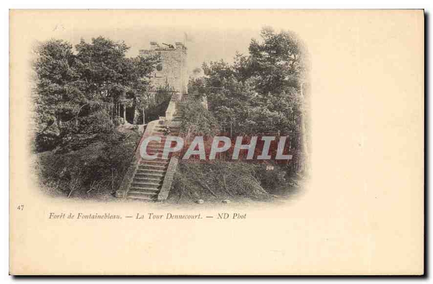 CPA Foret de Fontainebleau La Tour Dennecourt