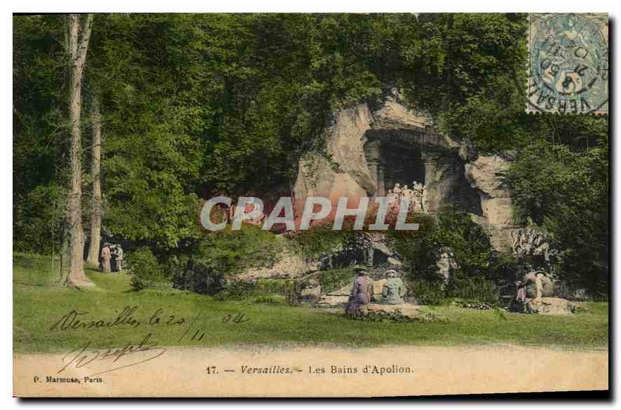 CPA Versailles Les Bains d'Apolion 