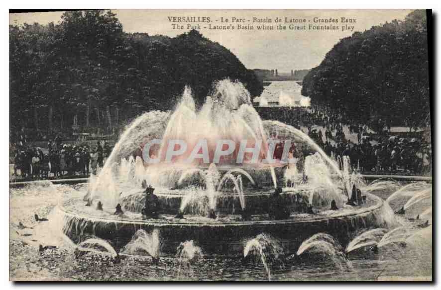 CPA Versailles Le Parc Bassin de Latone 