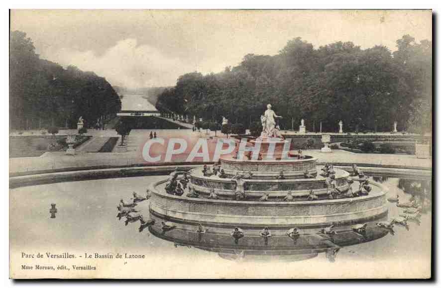 CPA Parc de Versailles Le Bassin de Latone 