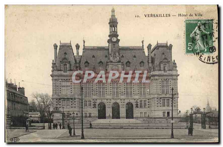 CPA Versailles Hotel de Ville 