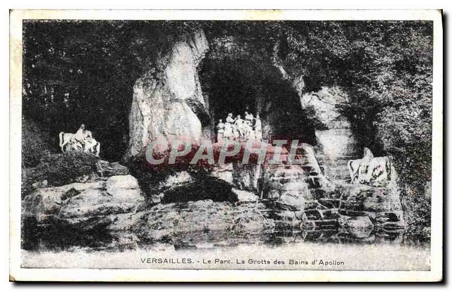 CPA Versailles Le Parc La Grotte des Bains d'Apolion 