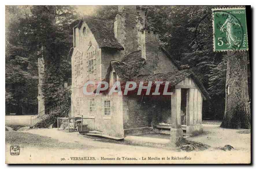 CPA Versailles Hameau de Trianon Le Moulin et le Rechauffoir 