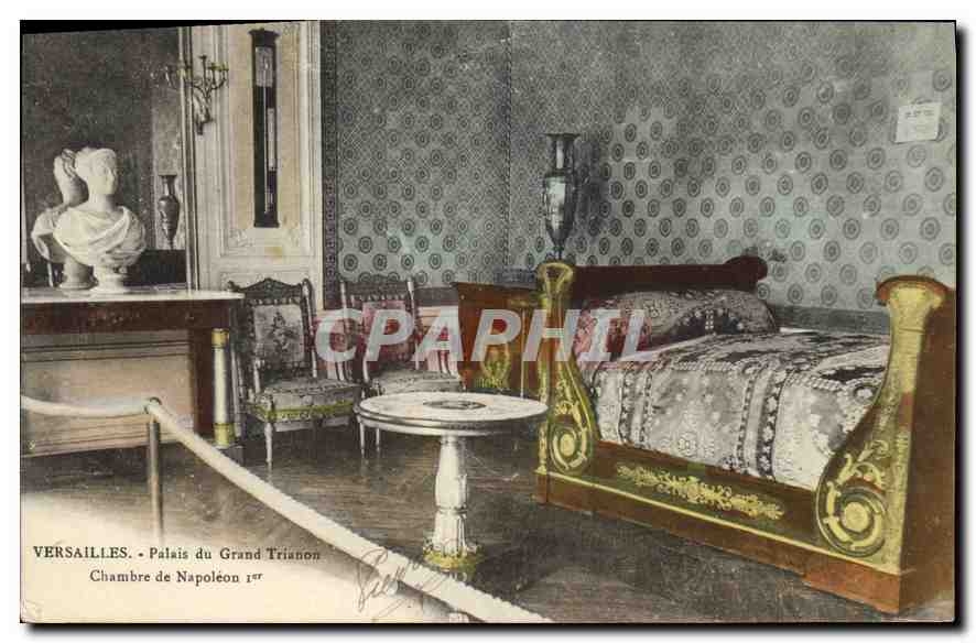 CPA Versailles Palais du Grand Trianon Chambre de Napoleon 1er