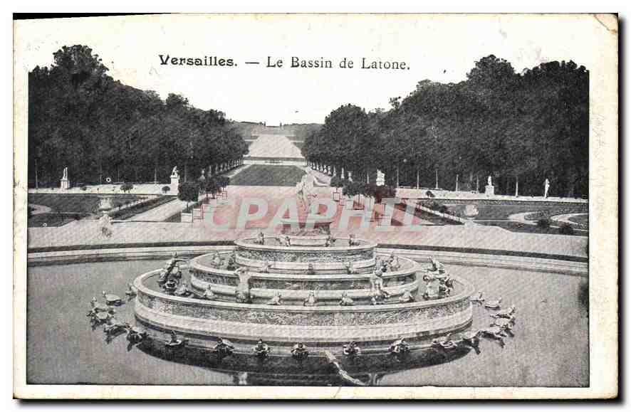 CPA Versailles Le Bassin de Latone 