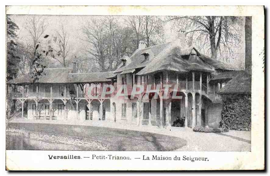 CPA Versailles Petit Trianon La Maison du Seigneur 