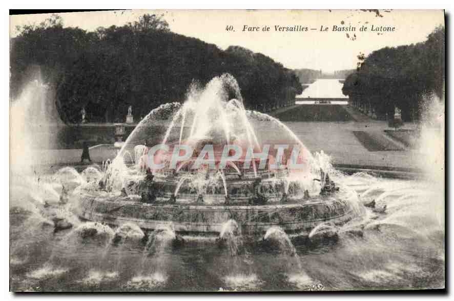CPA Parc de Versailles Le Bassin de Latone 