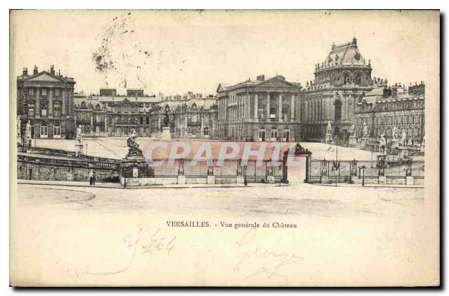 CPA Versailles Vue generale du Chateau 