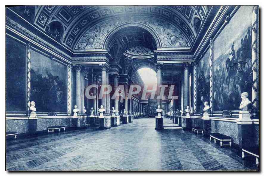 CPA Chateau de Versailles La Galerie des Batailles 