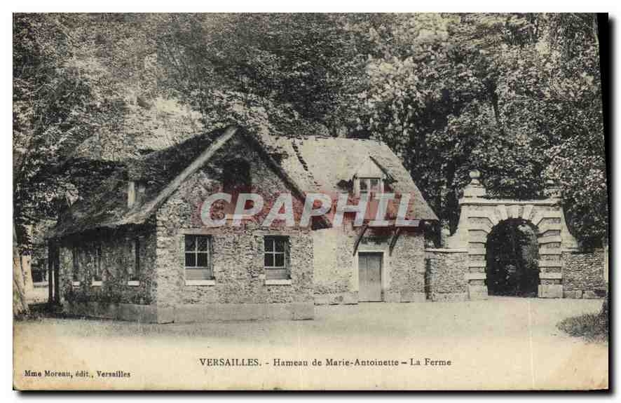 CPA Versailles Hameau de Marie Antoinette La Ferme 