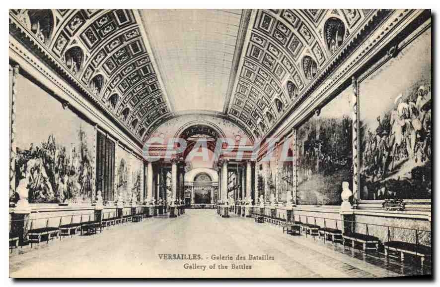 CPA Versailles Galerie des Batailles 