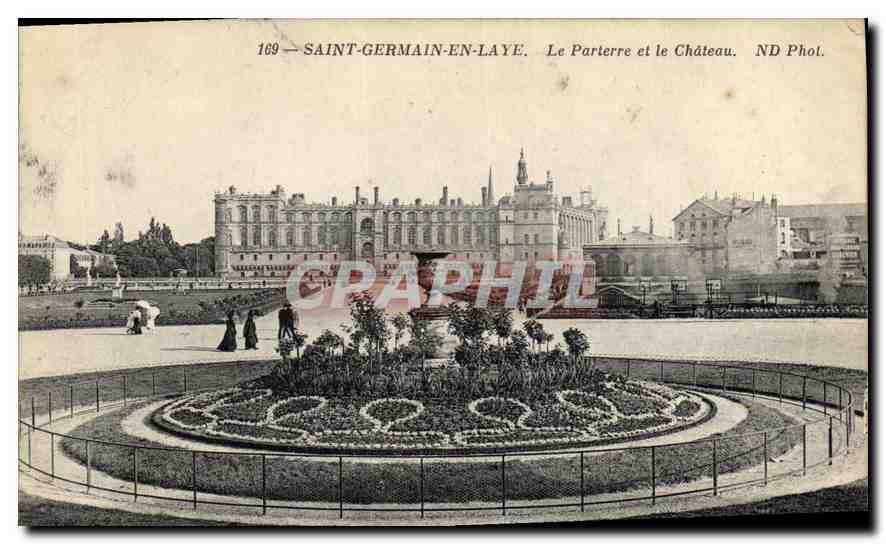 CPA Saint Germain en Laye Le Parterre et le Chateau