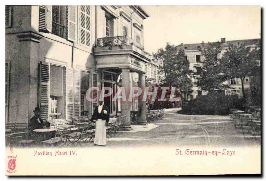 CPA Pavillon Henri IV Saint Germain en Laye 