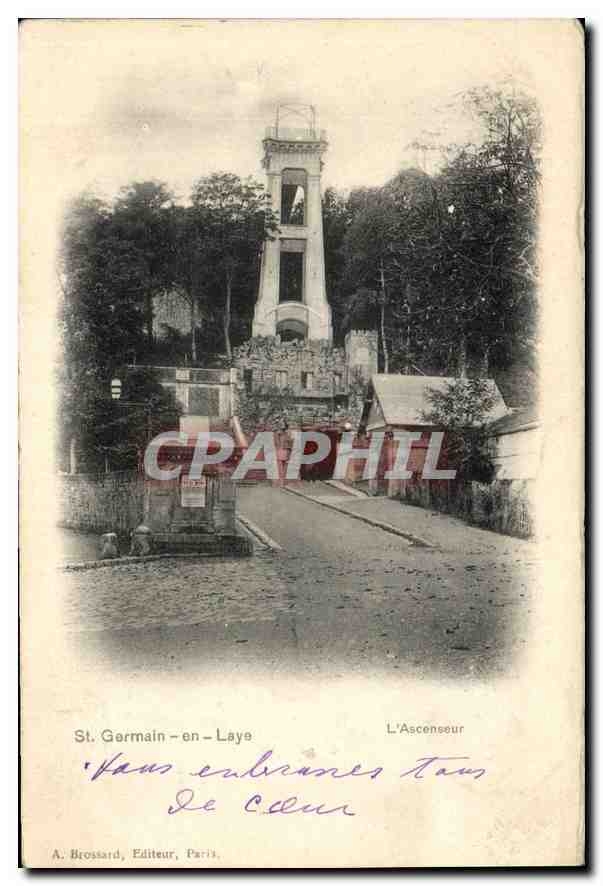 CPA Saint Germain en Laye L'Ascenseur
