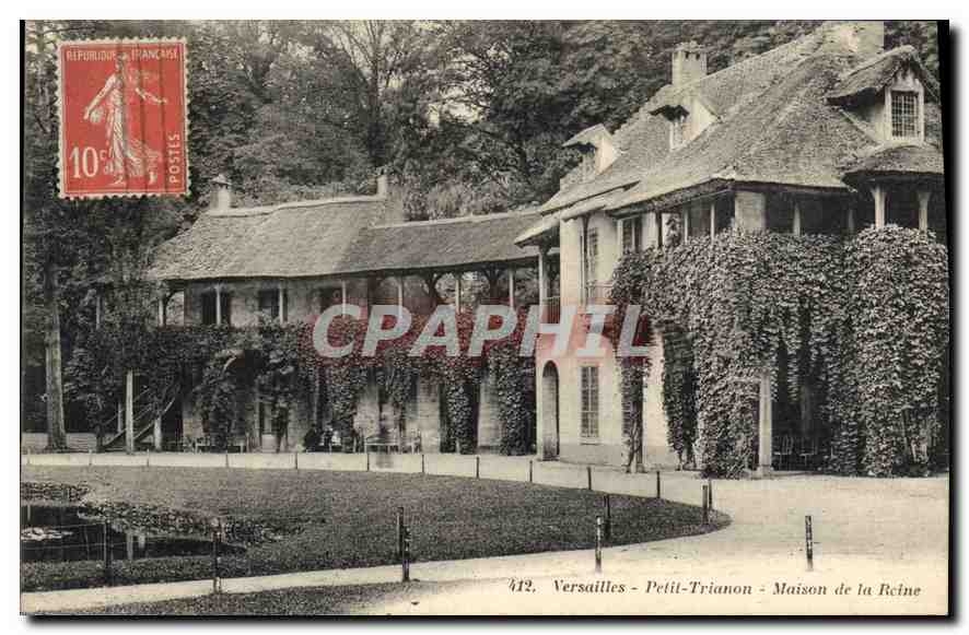 CPA Versailles Petit Trianon Maison de la Reine 