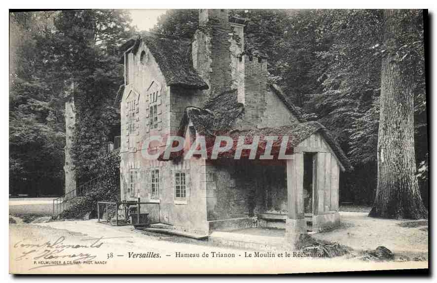 CPA Versailles Hameau de Trianon Le Moulin 