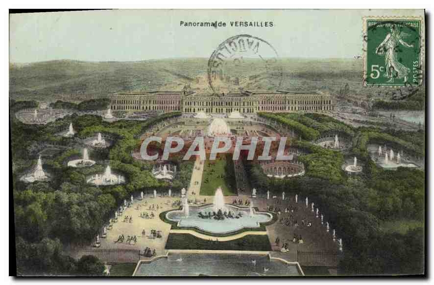 CPA Panorama de Versailles 