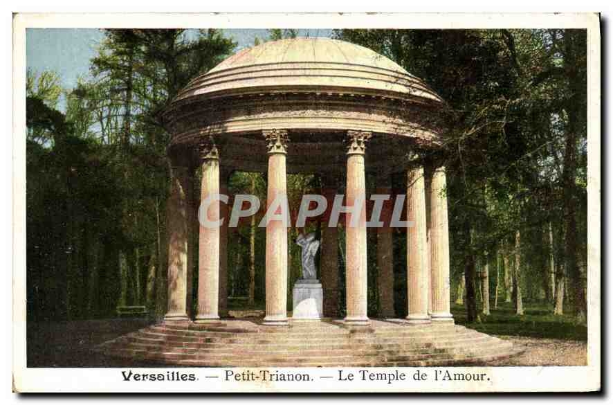 CPA Versailles Petit Trianon Le Temple de l'Amour 
