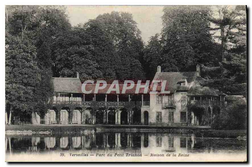 CPA Versailles Parc du Petit Trianon Maison de la Reine 