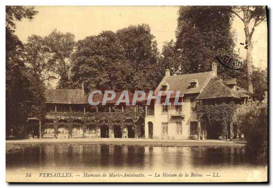 CPA Versailles Hameau de Marie Antoinette La Maison de la Reine 