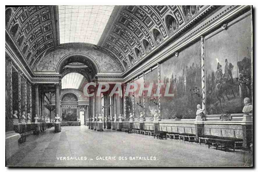CPA Versailles Galerie des Batailles 