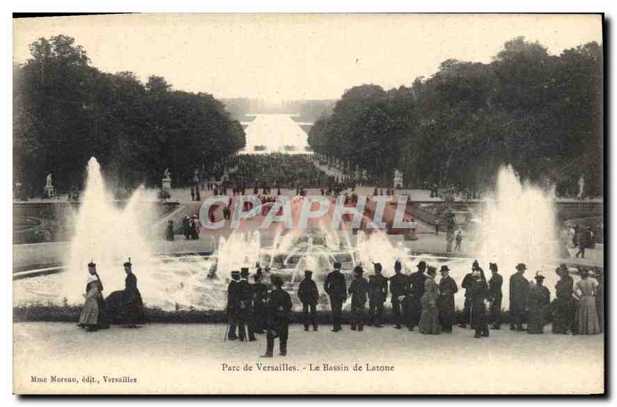 CPA Parc de Versailles Le Bassin de Latone 