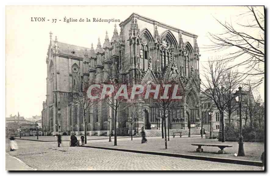 CPA Lyon Eglise de la Redemption 