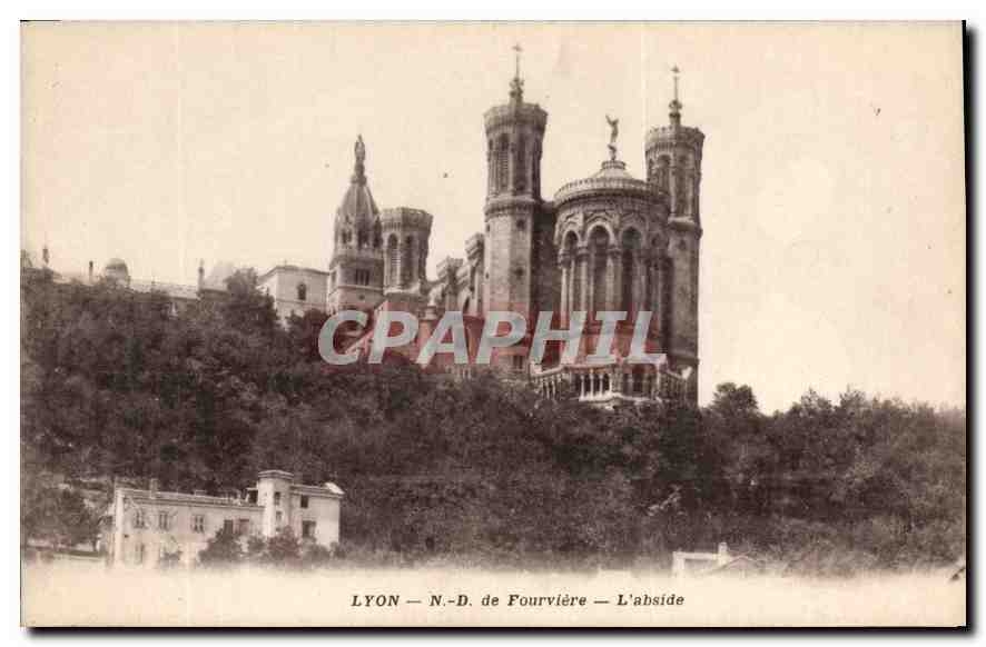 CPA Lyon Notre Dame de Fourviere L'Abside 
