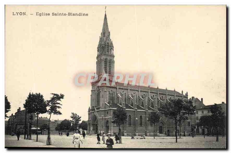 CPA Lyon Eglise Sainte Blandine 