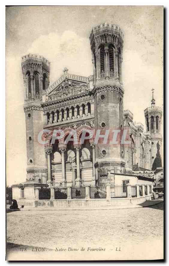 CPA Lyon Notre Dame de Fourviere 
