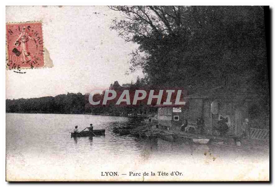 CPA Lyon Parc de la Tete d'Or 