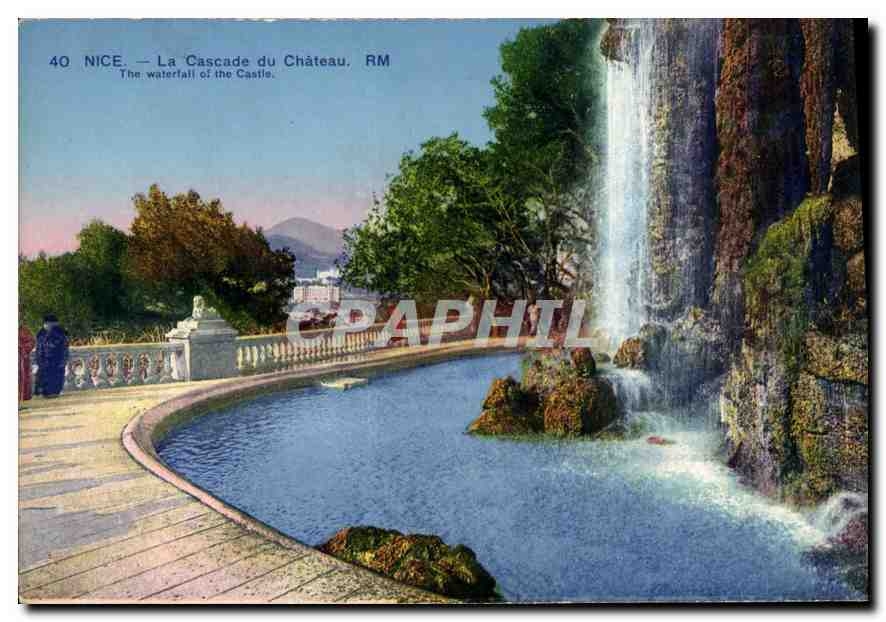 CPA Nice La Cascade du Chateau 