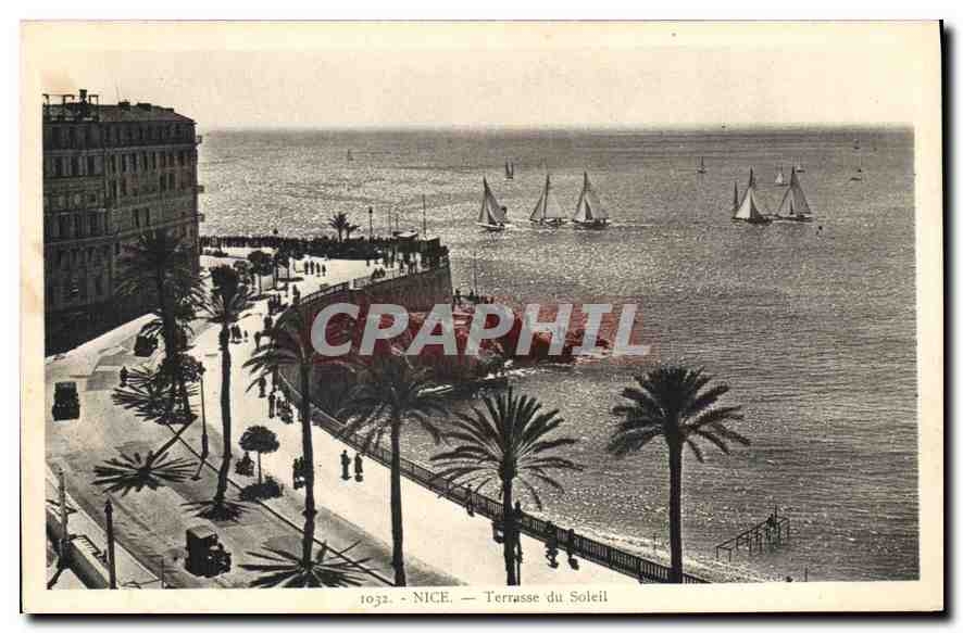 CPA Nice Terrasse de Soleil 