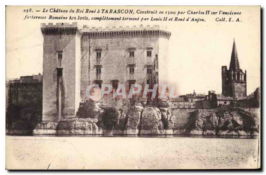 CPA Le Chateau du Roi Rene a Tarascon 