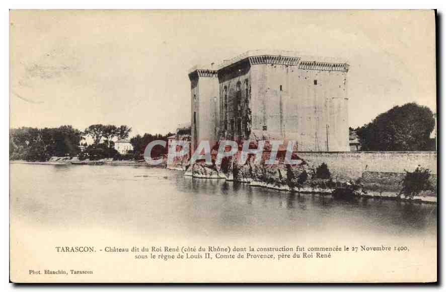 CPA Tarascon Chateau dit du Roin Rene Cote du Rhone