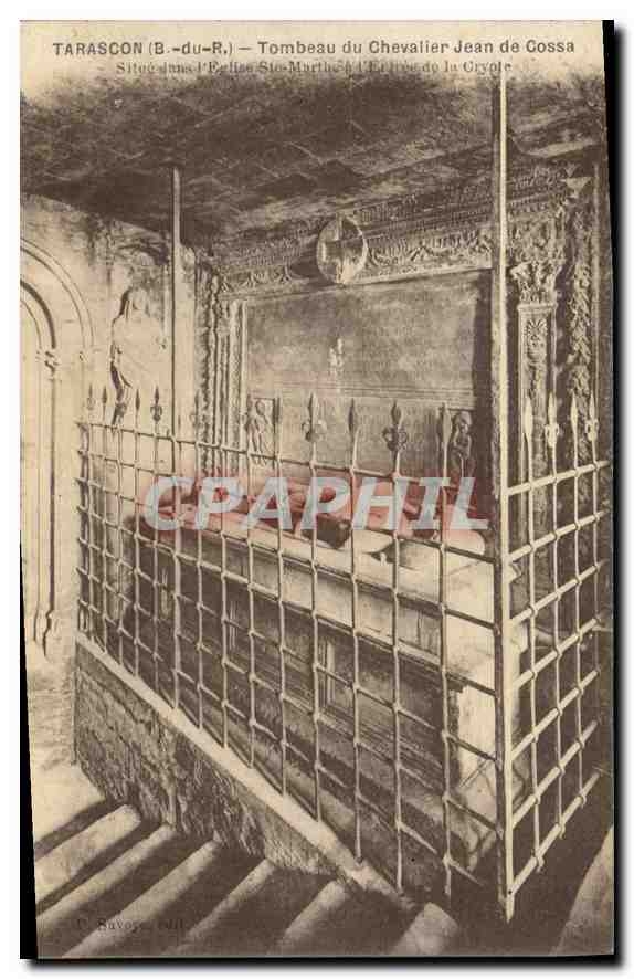 CPA Tarascon B du R Tombeau du Chevalier Jean de Cossa