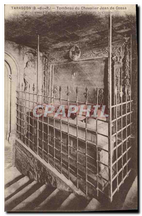 CPA Tarascon B du R Tombeau du Chevalier Jean de Cossa