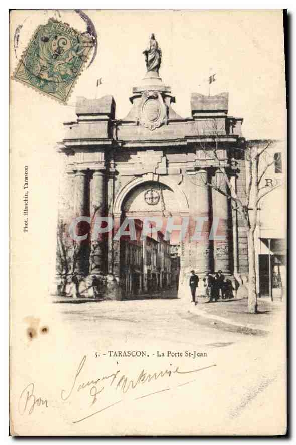 CPA Tarascon La Porte St Jean 