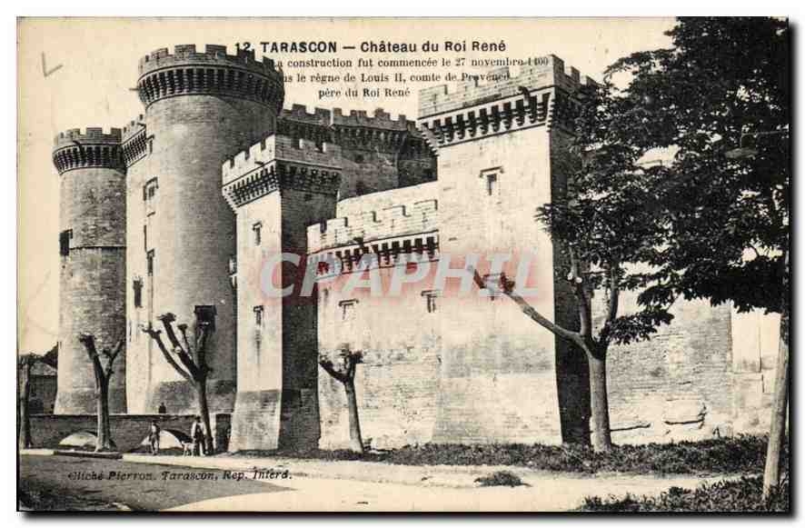 CPA Tarascon Chateau du Roi Rene 