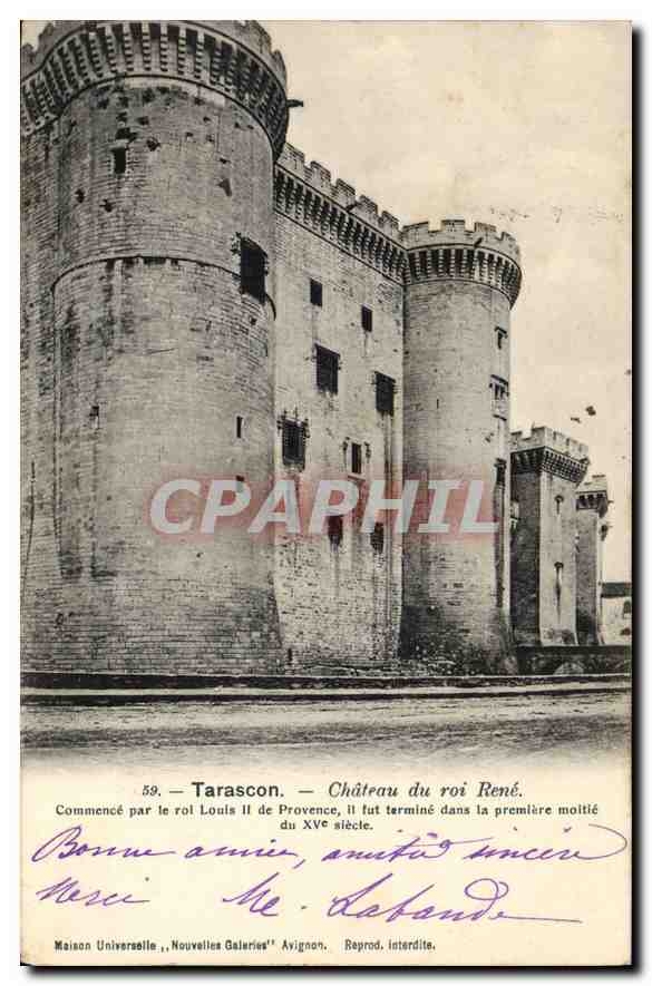 CPA Tarascon Chateau du Roi Rene 