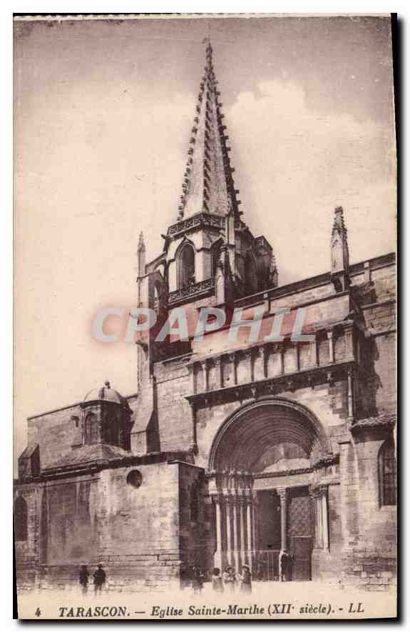 CPA Tarascon Eglise Sainte Marthe XII siecle